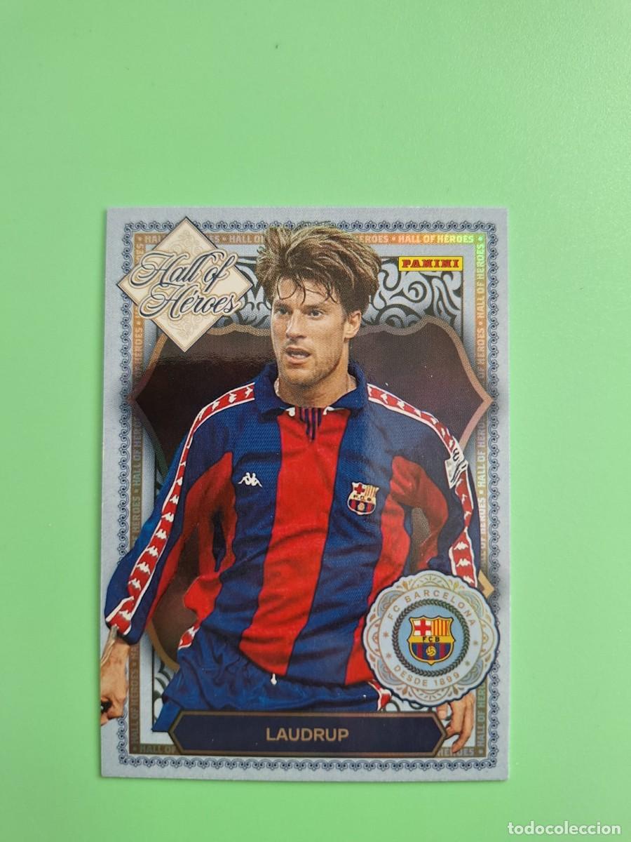 Cromos de F&uacute;tbol: CROMO PANINI CLUB BARCELONA HALL OF HEROES LAUDRUP HH3 INSERT 25 26 2025 2026