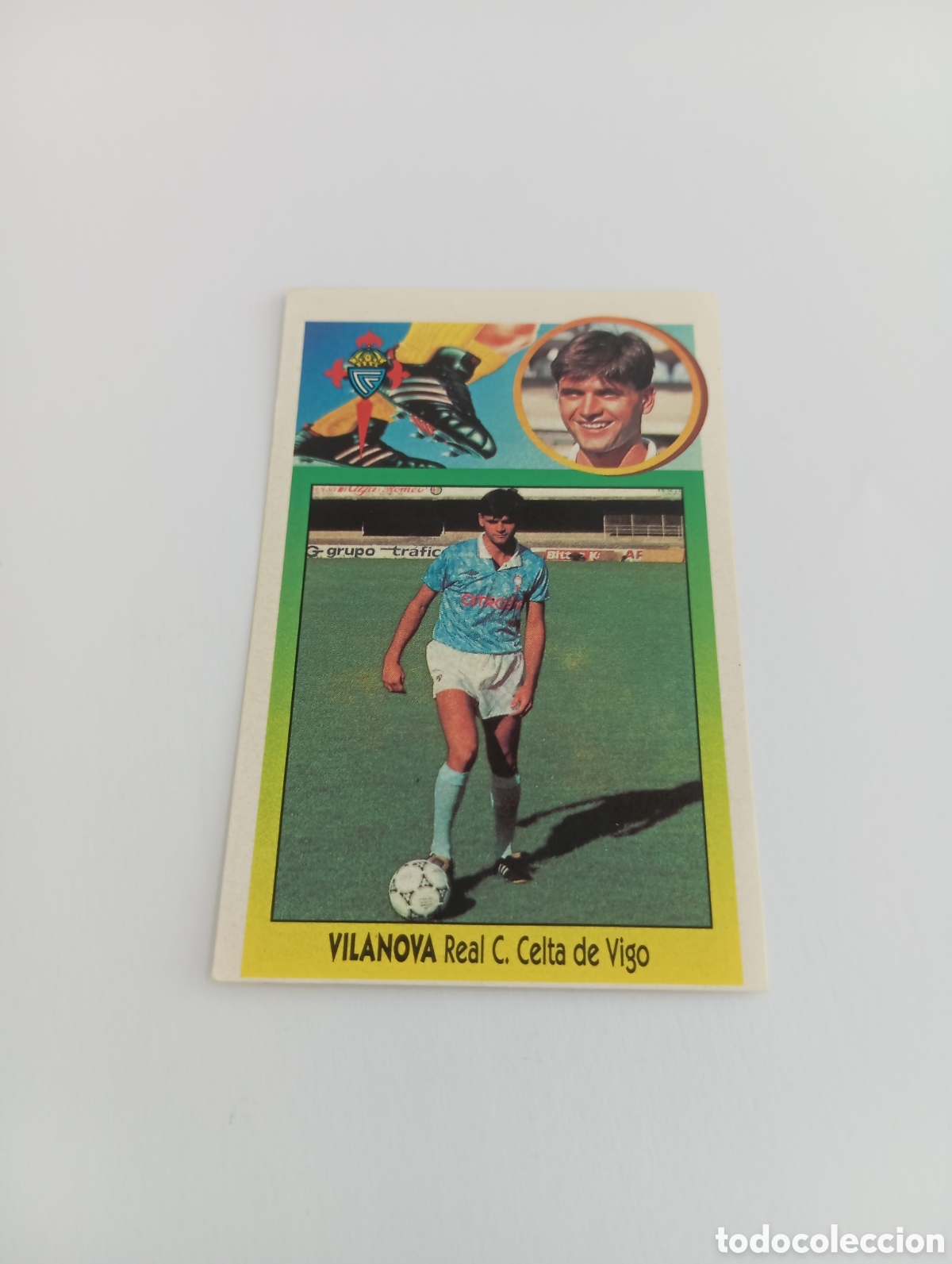 Cromos de F&uacute;tbol: VILANOVA Celta de Vigo Liga Este 1993 1994 ADHESIVO Panini 93 94 SIN PEGAR