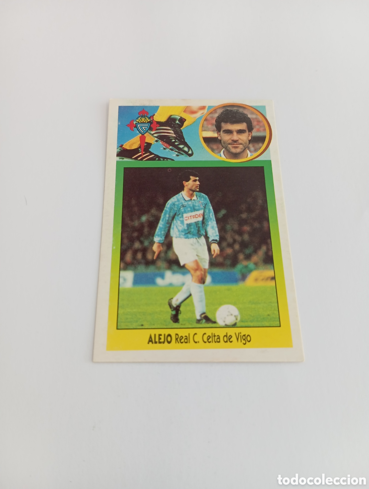 Cromos de F&uacute;tbol: ALEJO Celta de Vigo Liga Este 1993 1994 CART&Oacute;N Panini 93 94 SIN PEGAR