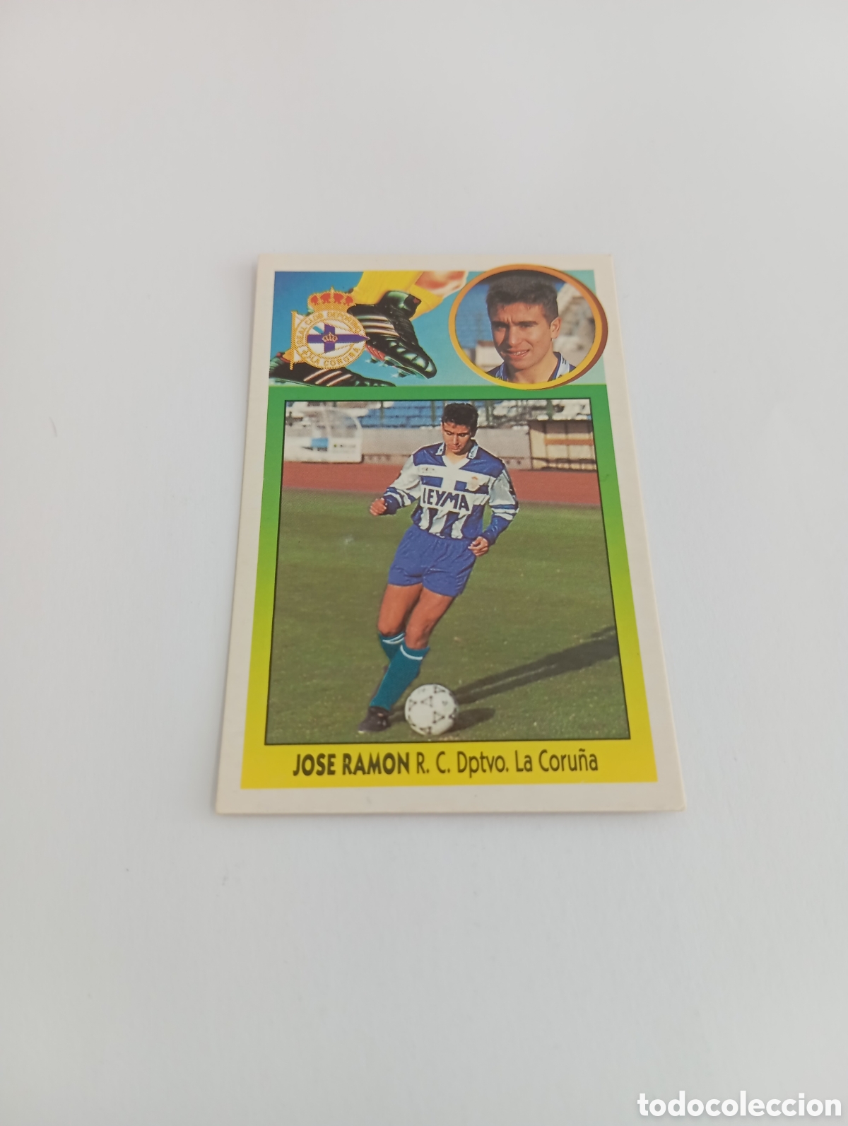 Cromos de F&uacute;tbol: JOS&Eacute; RAM&Oacute;N Deportivo Liga Este 1993 1994 CART&Oacute;N Panini 93 94 SIN PEGAR