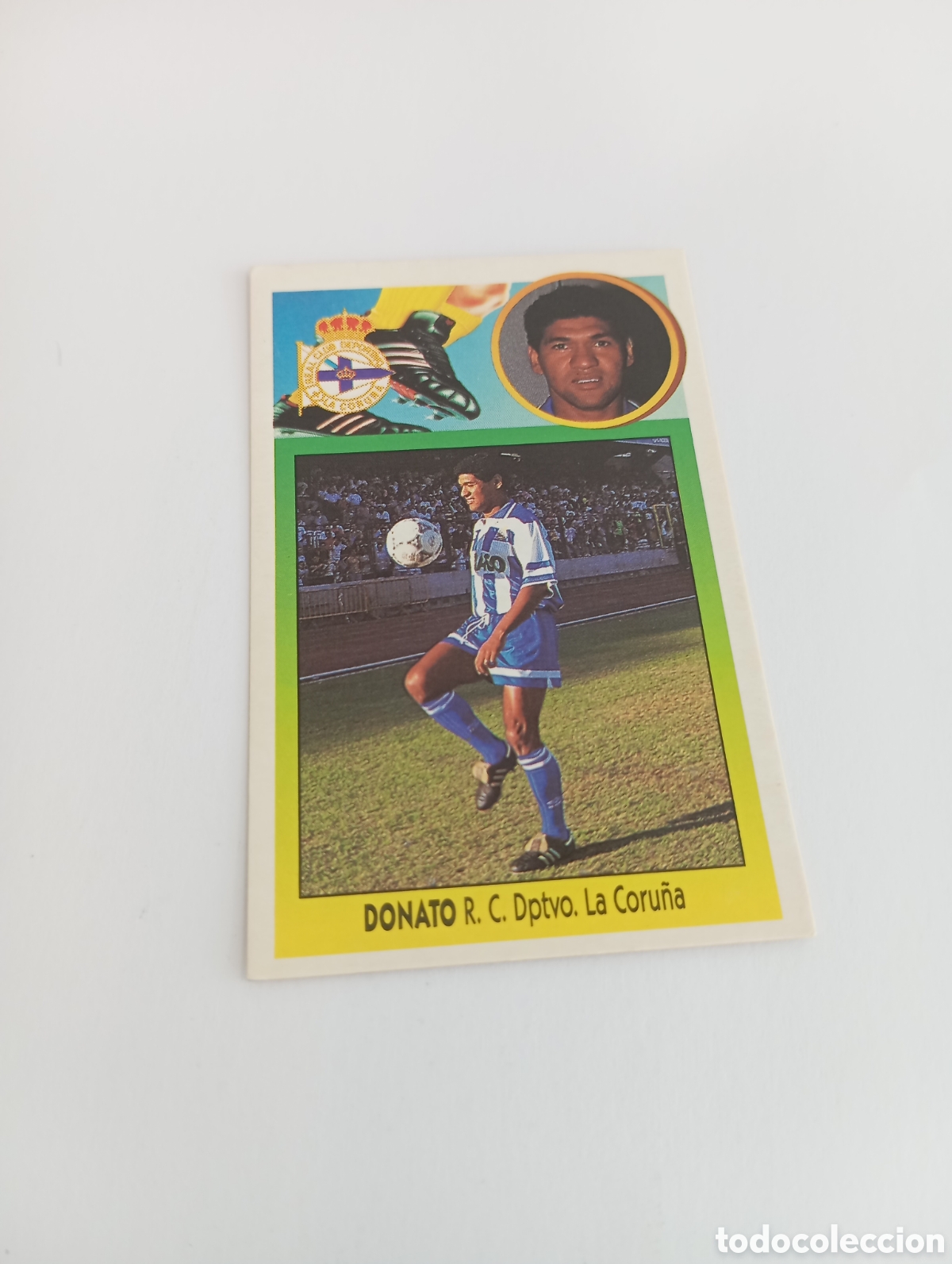Cromos de F&uacute;tbol: DONATO COLOCA Deportivo Liga Este 1993 1994 CART&Oacute;N Panini 93 94 SIN PEGAR
