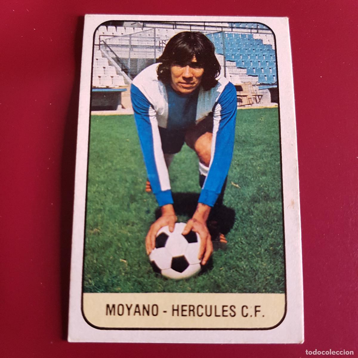 Fu&szlig;ball-Sticker: ESTE - LIGA 78 79 - 1978 1979 - UN CROMO - HERCULES - MOYANO - NUNCA PEGADO