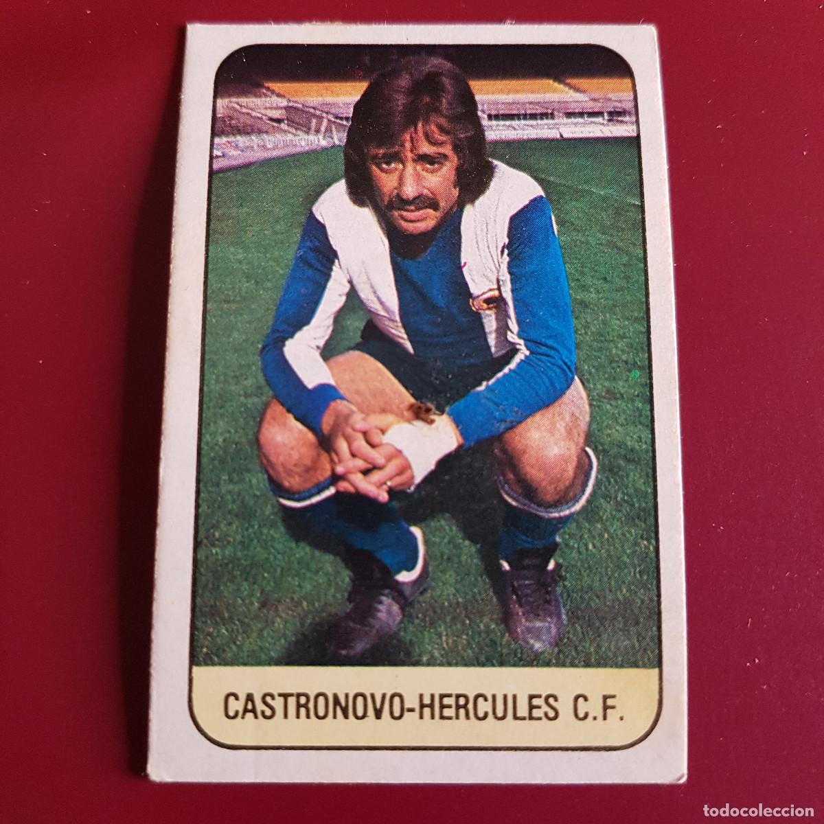 Figurine di Calcio: ESTE - LIGA 78 79 - 1978 1979 - UN CROMO - HERCULES - CASTRONOVO - NUNCA PEGADO