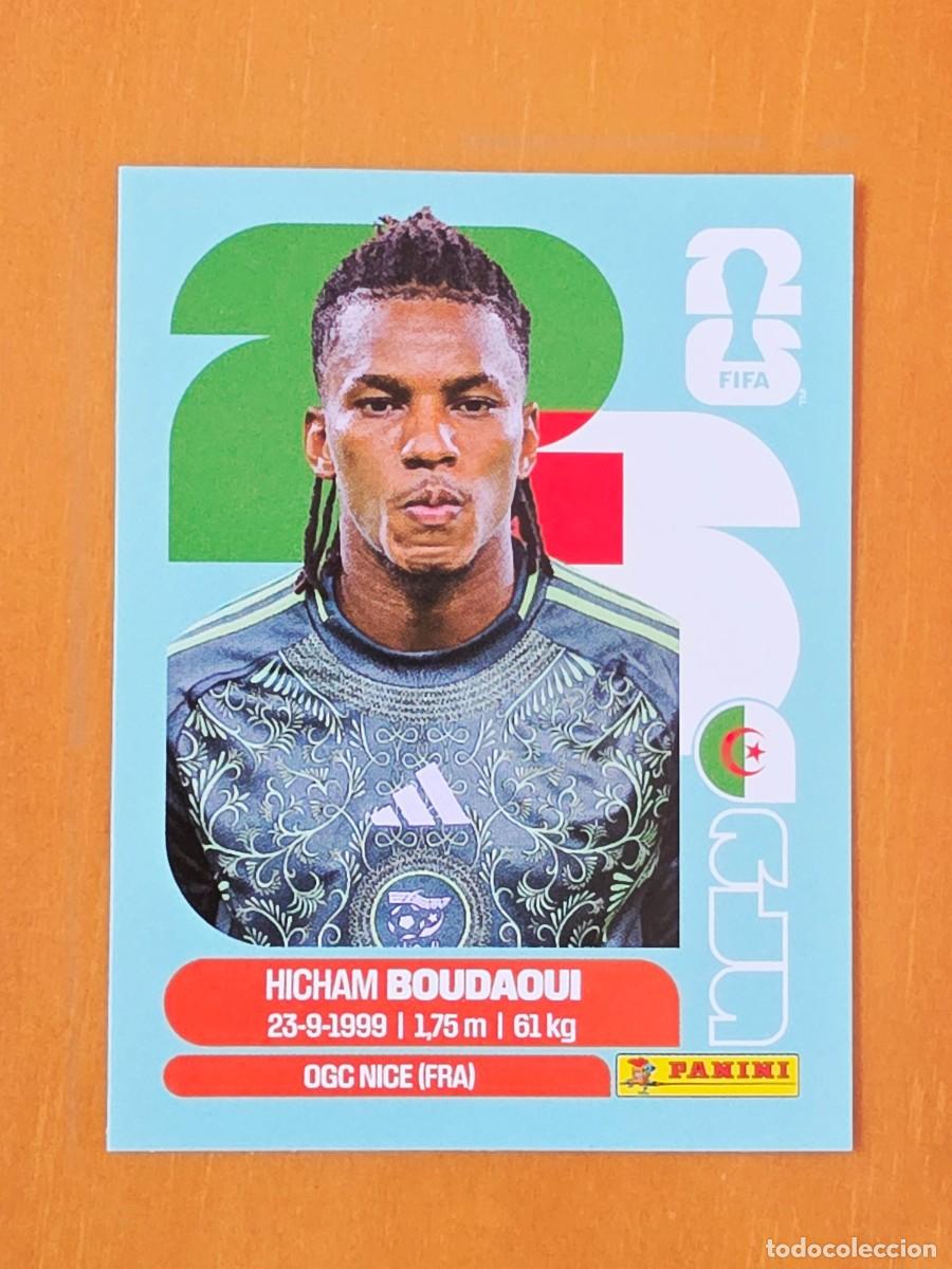 Fu&szlig;ball-Sticker: ALG 10 Hicham Boudaoui, Argelia, Panini FIFA World Cup Mundial 2026 Sticker