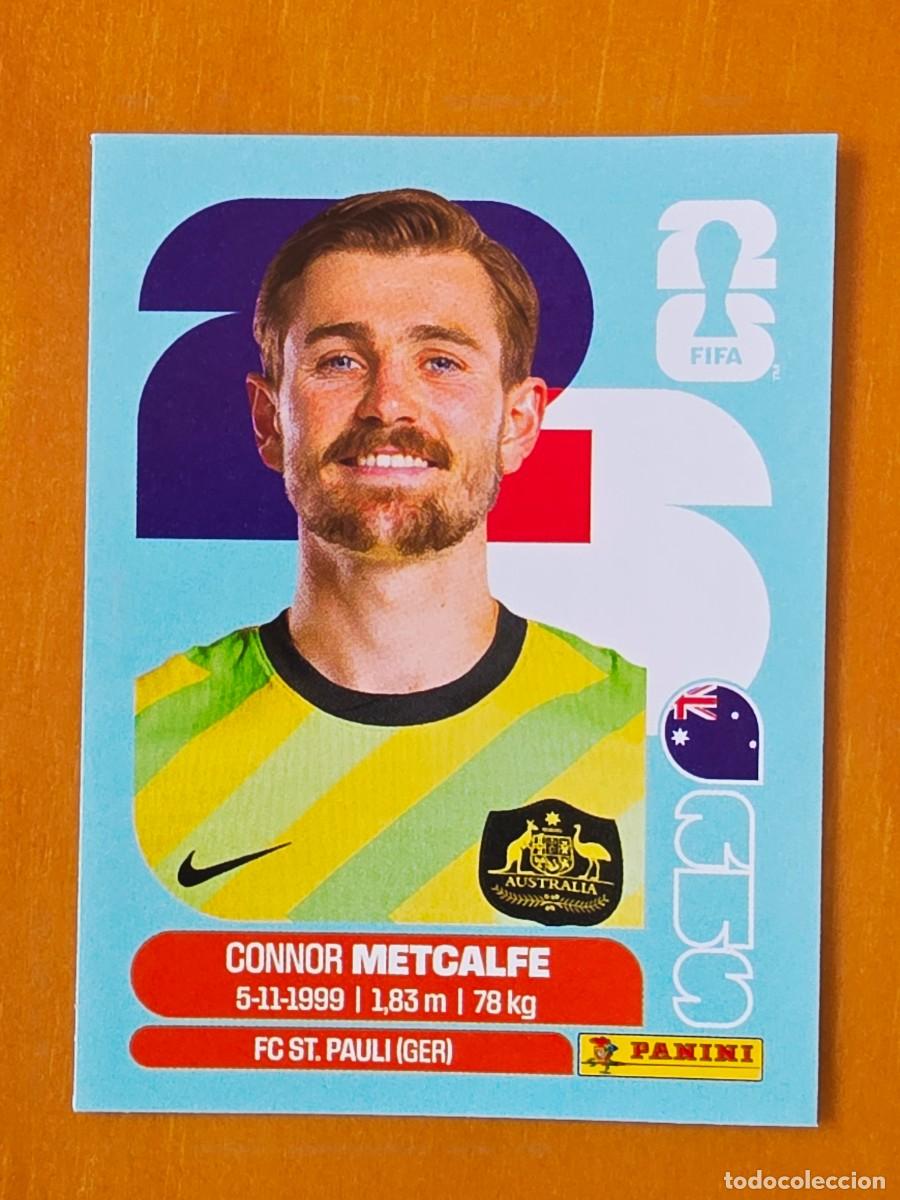 Cromos de Futebol: AUS 14 Connor Metcalfe, Australia, Panini FIFA World Cup Mundial 2026 Sticker