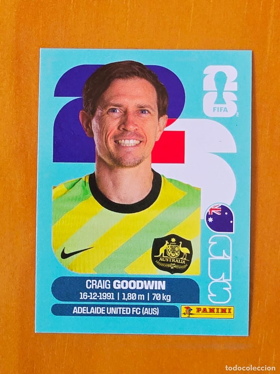 Cromos de Futebol: AUS 17 Craig Goodwin, Australia, Panini FIFA World Cup Mundial 2026 Sticker
