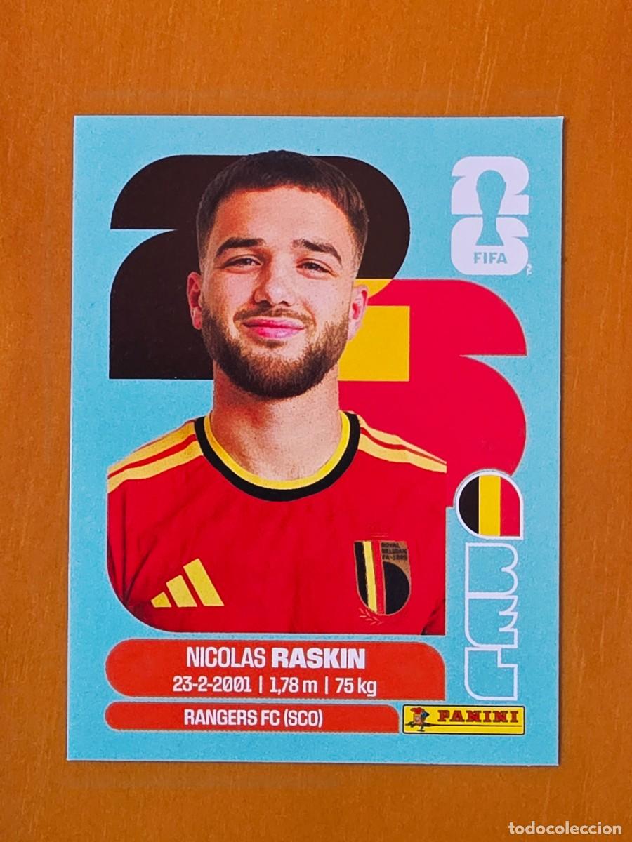 Cromos de Futebol: BEL 11 Nicolas Raskin, B&eacute;lgica, Panini FIFA World Cup Mundial 2026 Sticker