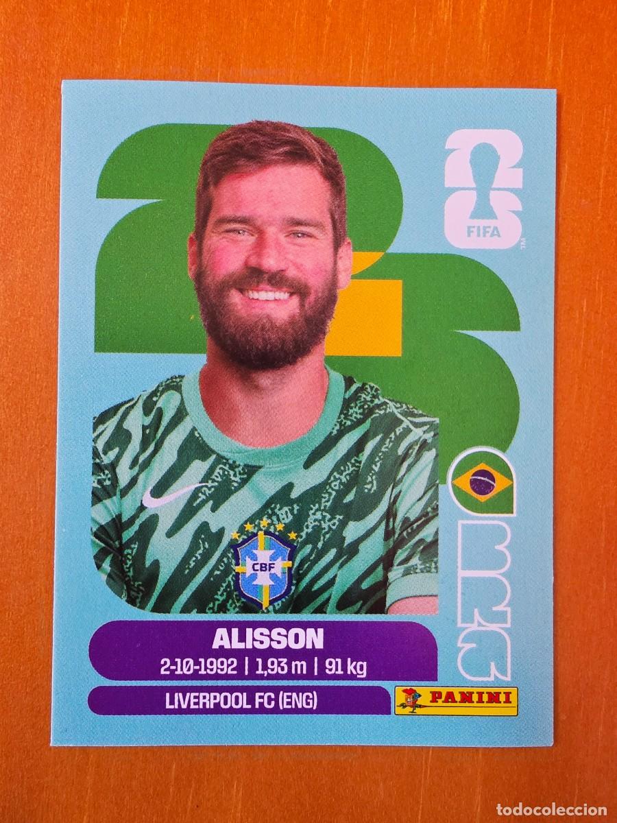 Cromos de Futebol: BRA 2 Alisson, Brasil, Panini FIFA World Cup Mundial 2026 Sticker