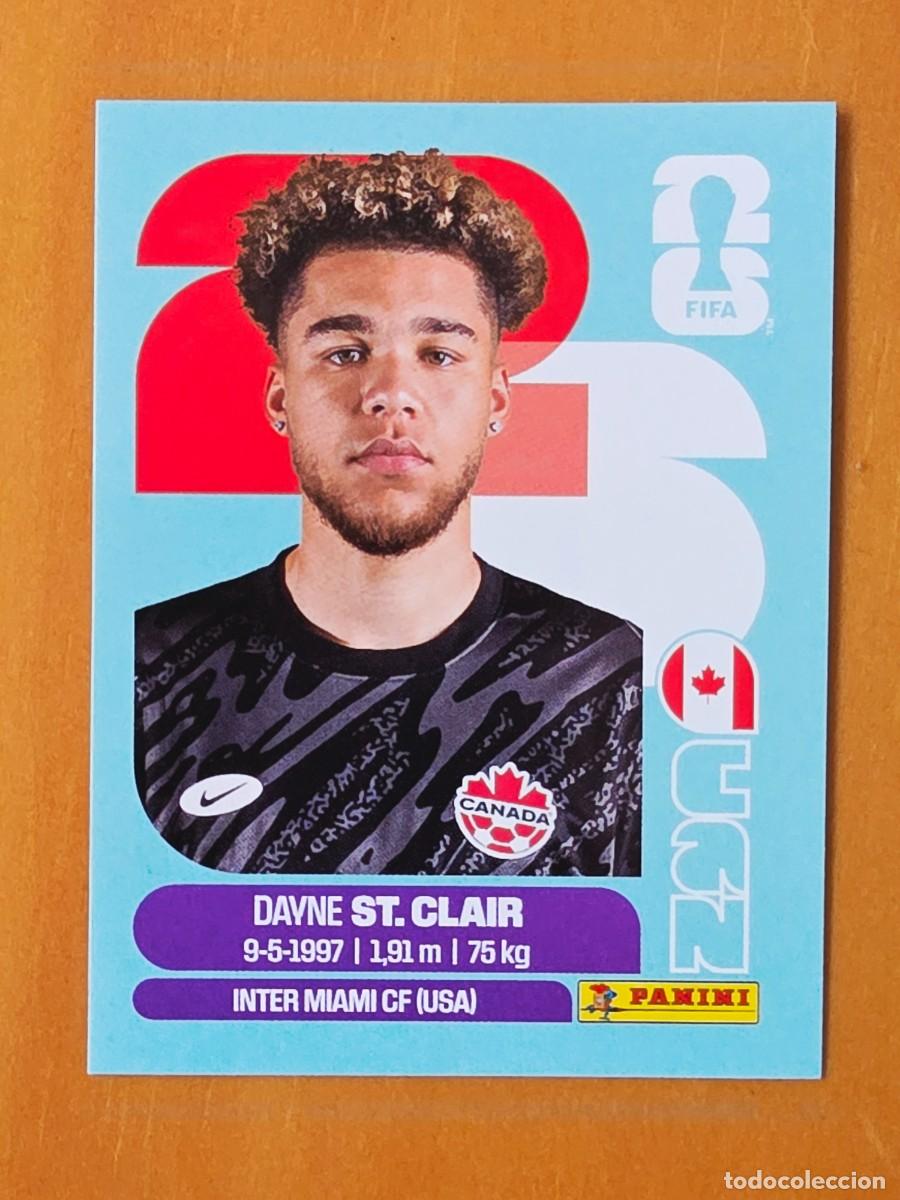 Cromos de Futebol: CAN 2 Dayne St. Clair, Canad&aacute;, Panini FIFA World Cup Mundial 2026 Sticker