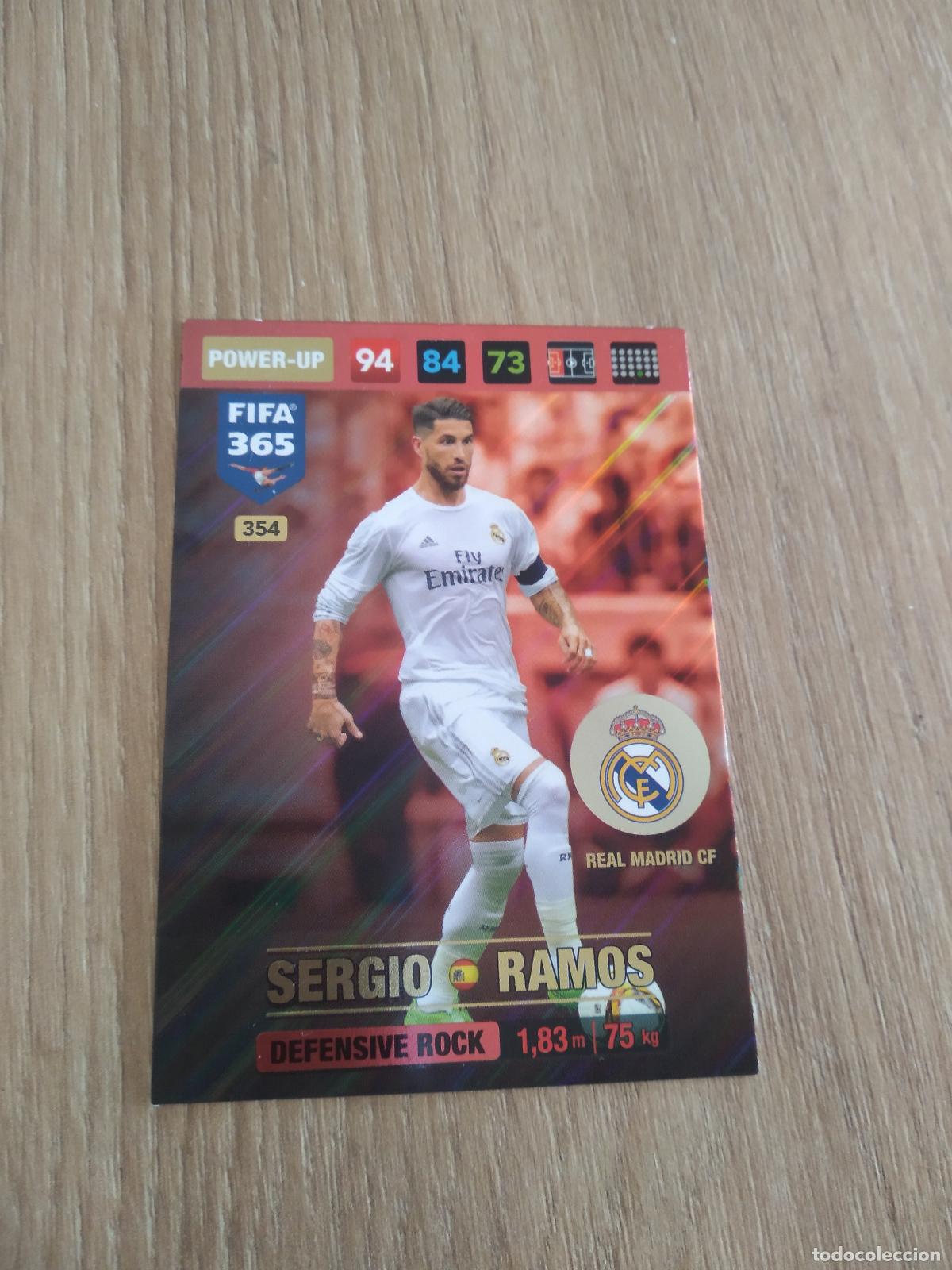 Cromos de F&uacute;tbol: 354 RAMOS REAL MADRID CROMO FUTBOL PANINI ADRENALYN 16-17 FIFA 365 2016-2017