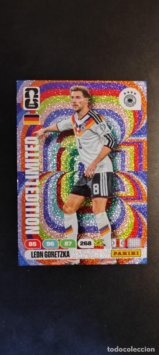 Cromos de F&uacute;tbol: ADRENALYN XL FIFA WORLD CUP 2026 CARD LIMITED EDITION GORETZKA ALEMANIA # PANINI