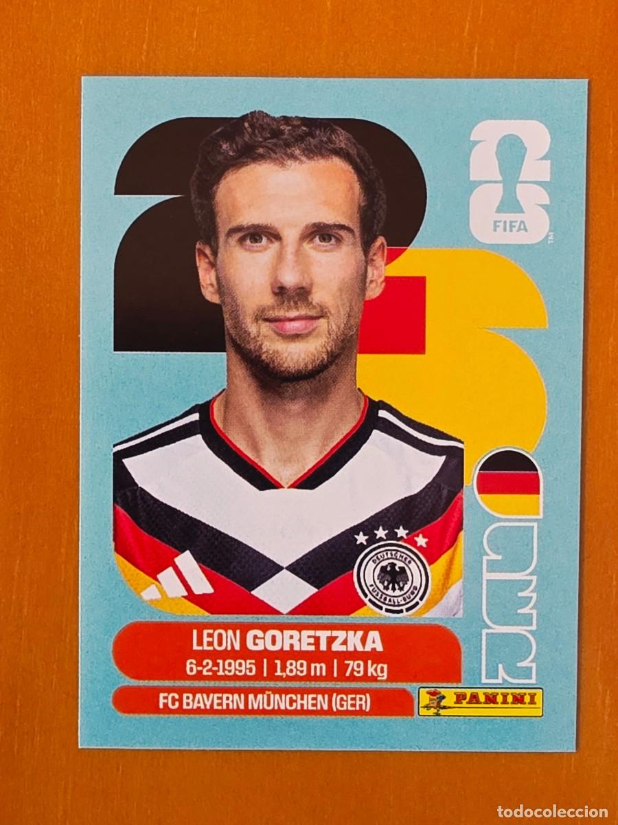 Cromos de F&uacute;tbol: GER 14 Leon Goretzka, Alemania, Panini FIFA World Cup Mundial 2026 Sticker