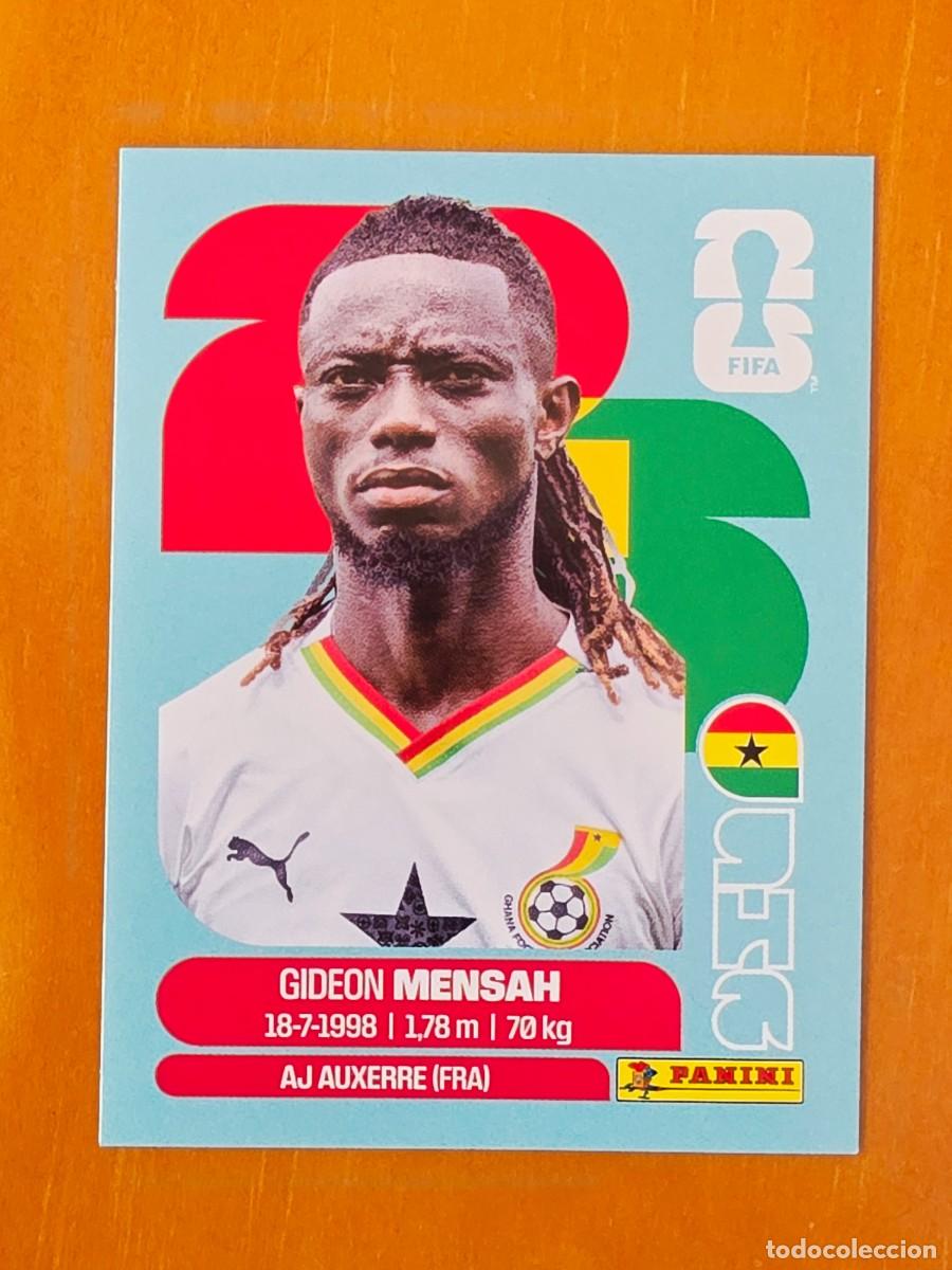Cromos de F&uacute;tbol: GHA 7 Gideon Mensah, Ghana, Panini FIFA World Cup Mundial 2026 Sticker