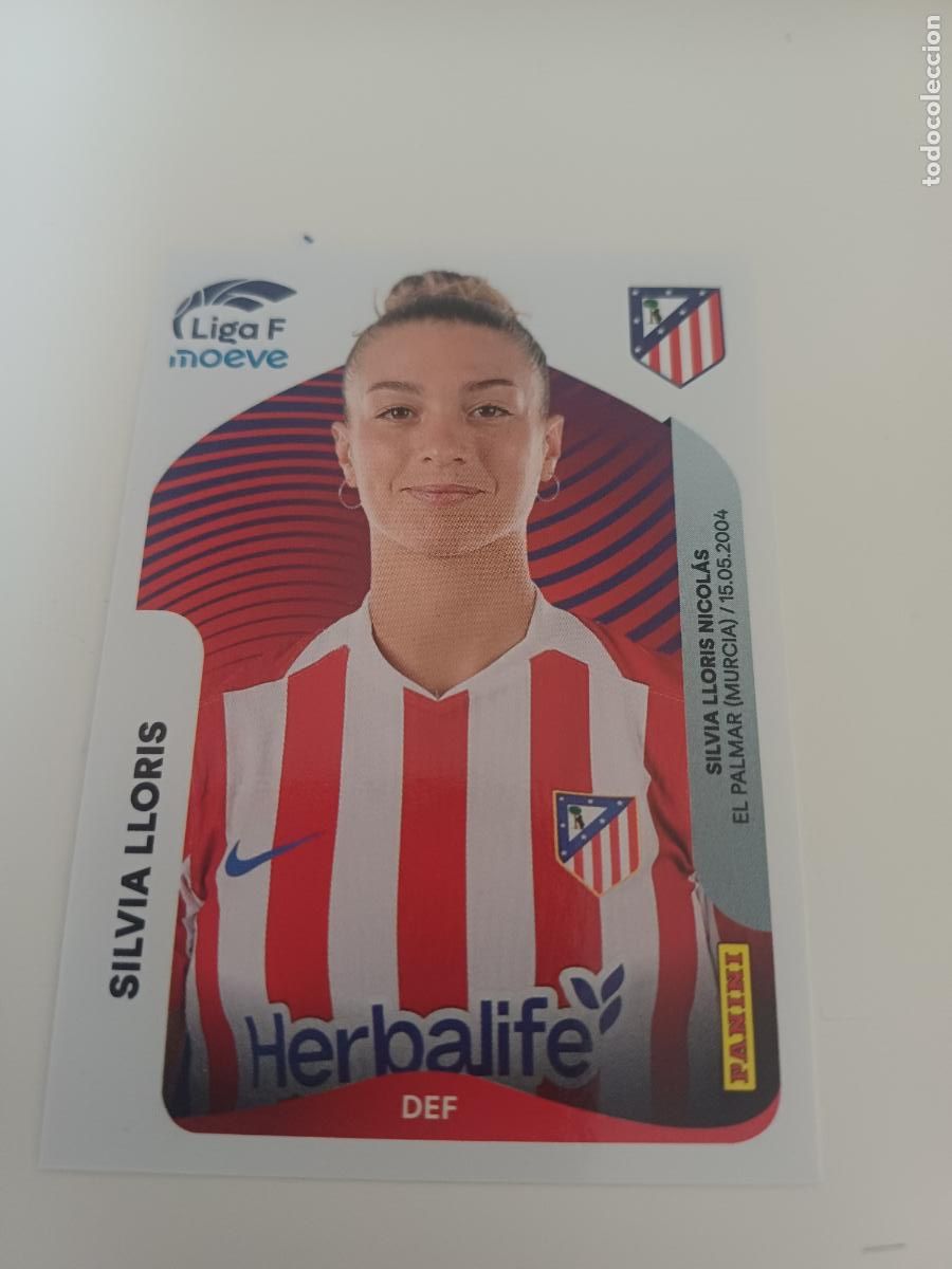 Cromos de f&uacute;tbol: 049 - Silvia Lloris - Atl&eacute;tico De Madrid