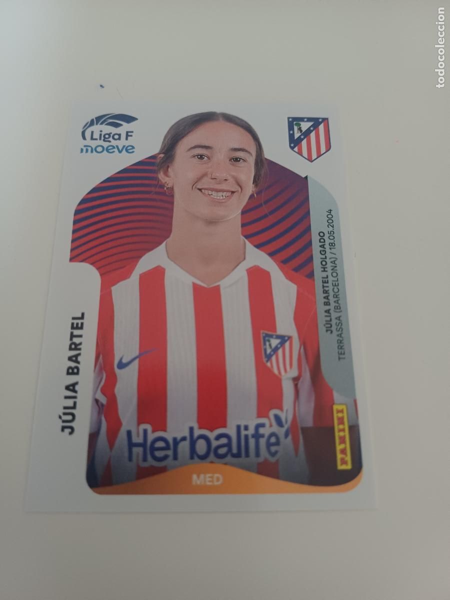 Cromos de f&uacute;tbol: 054 - J&uacute;lia Bartel - Atl&eacute;tico De Madrid