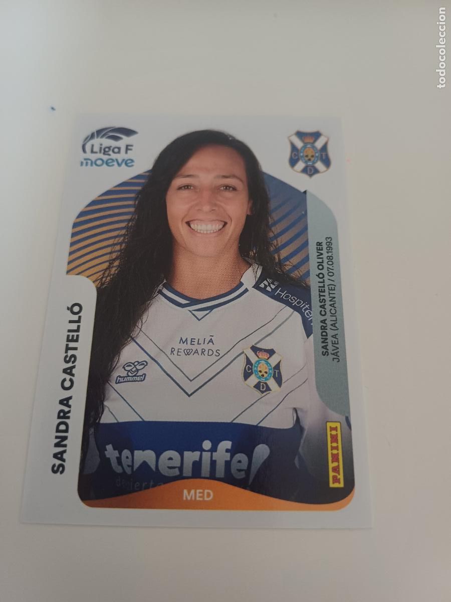 Cromos de Futebol: 114A - Sandra Castell&oacute; - Costa Adeje Tenerife
