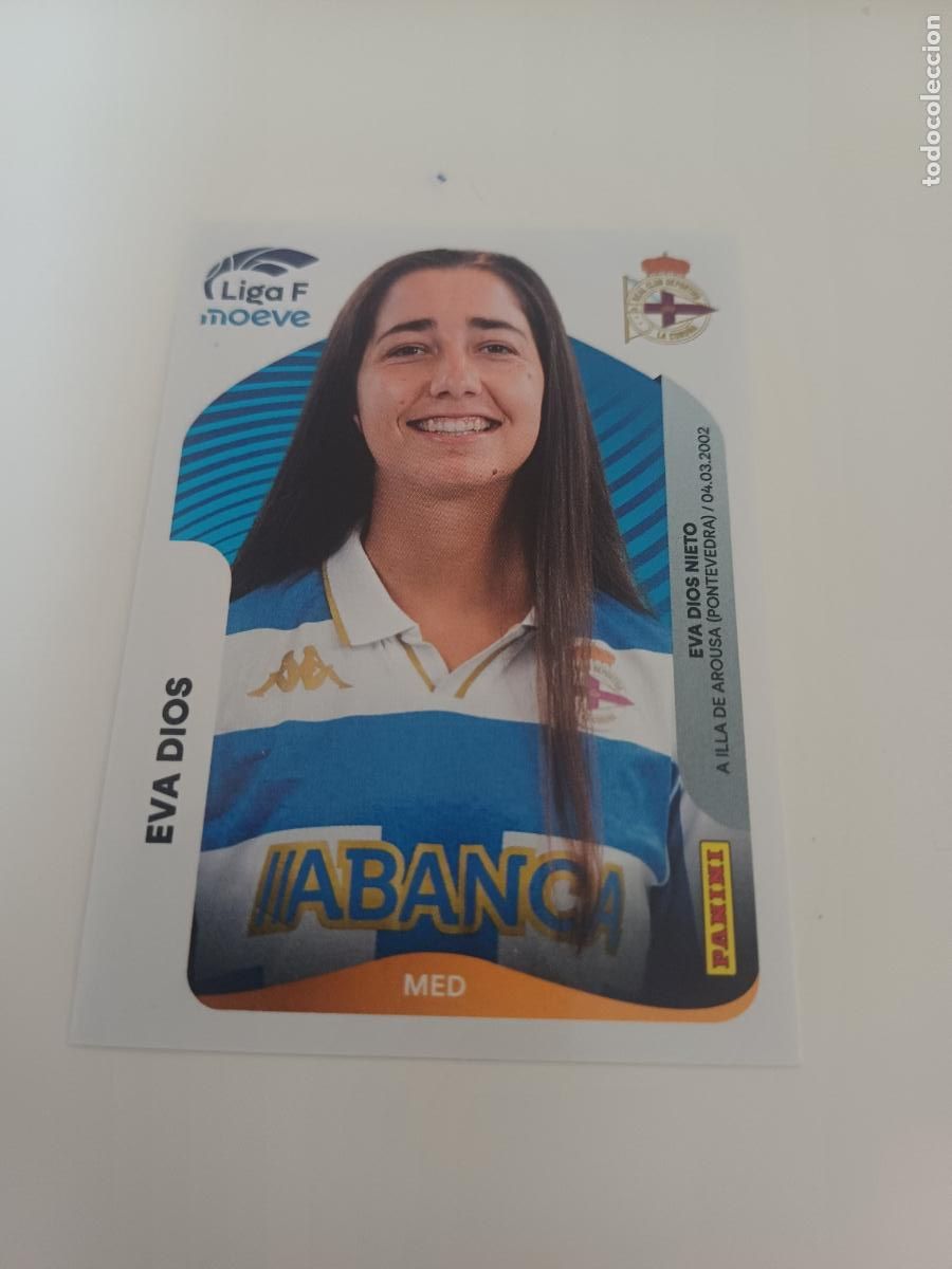 Cromos de Futebol: 134B - Eva Dios - Deportivo Abanca
