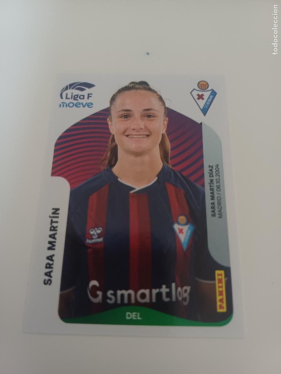 Cromos de Futebol: 179 - Sara Mart&iacute;n - Sd Eibar