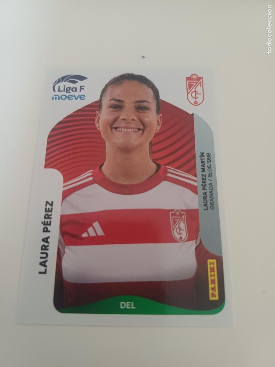 Cromos de F&uacute;tbol: 217 - Laura P&eacute;rez - Granada Cf