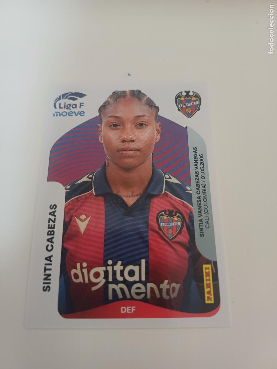 Cromos de F&uacute;tbol: 227 - Sintia Cabezas - Levante Ud