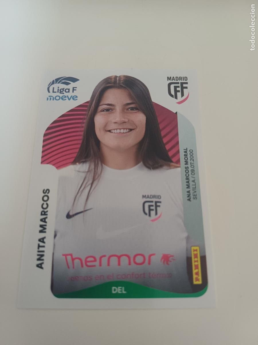 Cromos de F&uacute;tbol: 258 - Anita Marcos - Madrid Cff