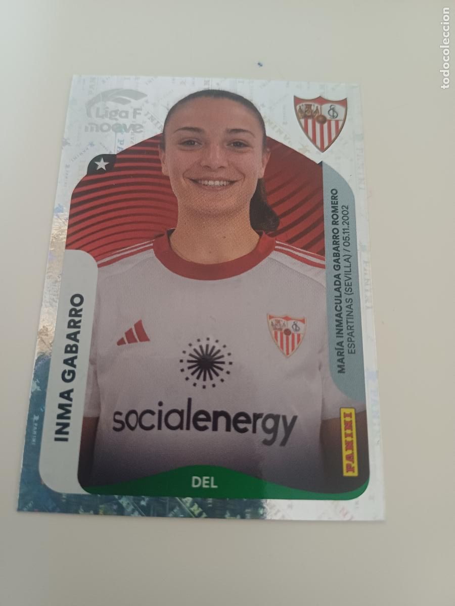 Cromos de F&uacute;tbol: 320 - Inma Gabarro - Destacada - Sevilla Fc