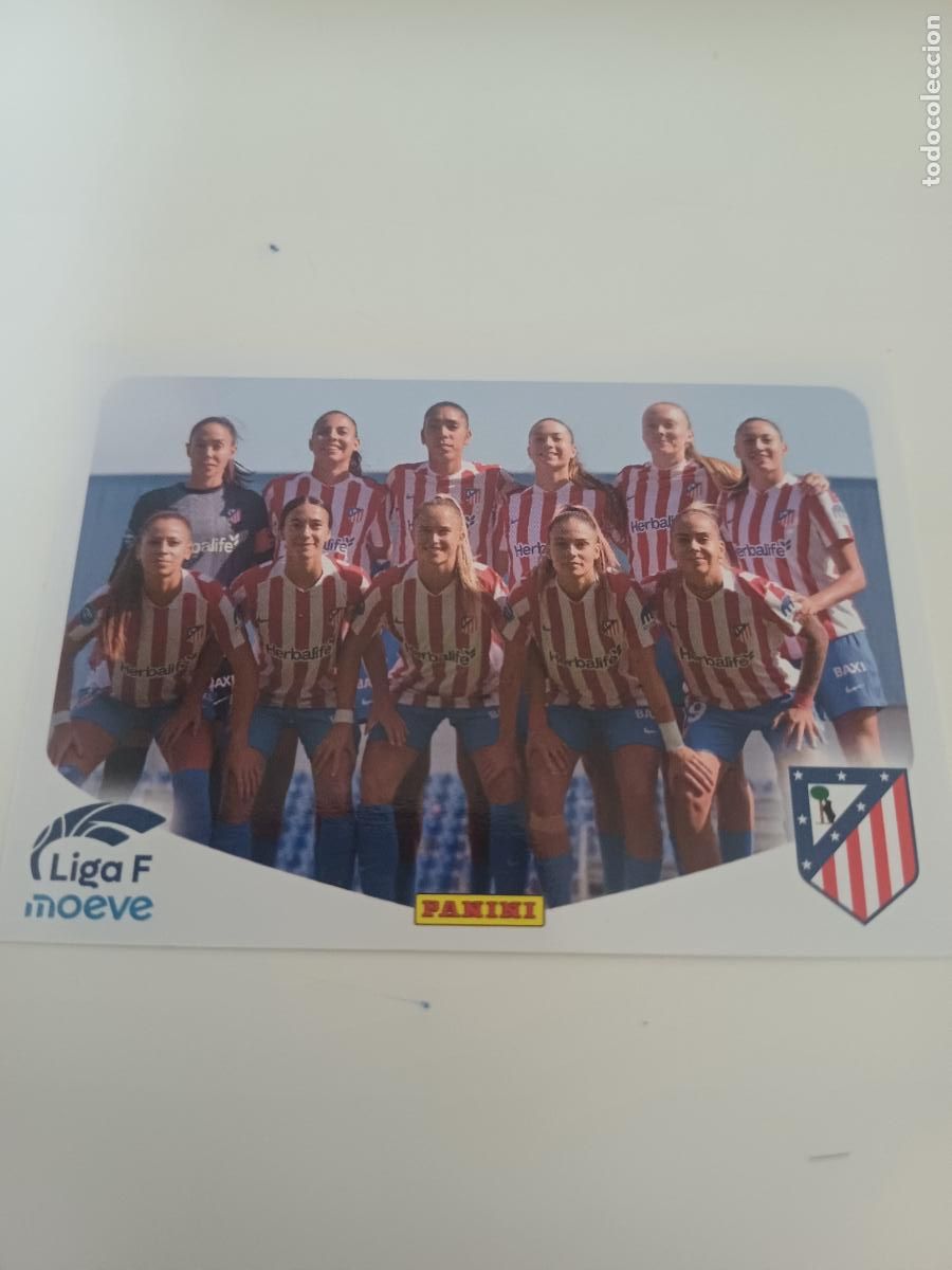 Cromos de Futebol: 043 - Formaci&oacute;n - Atl&eacute;tico De Madrid