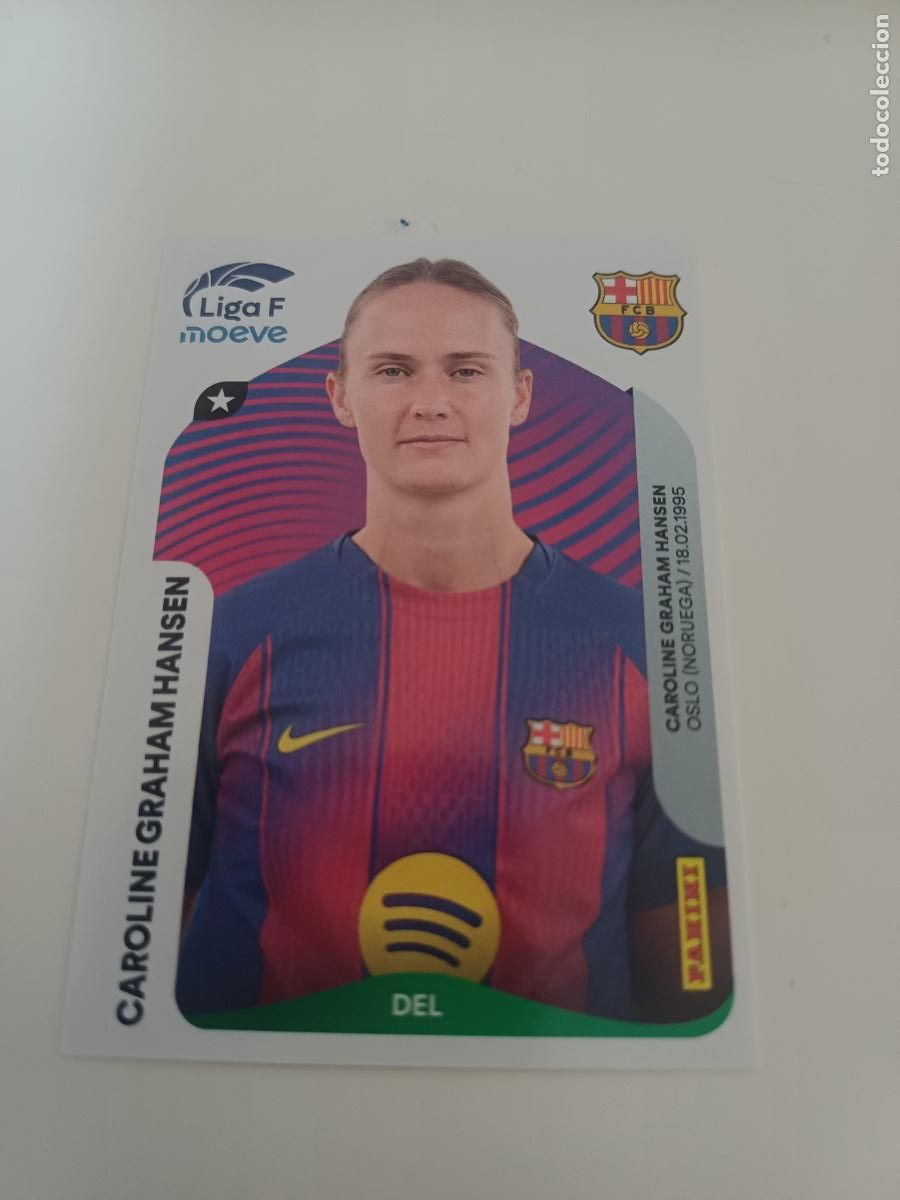 Cromos de Futebol: 100 - Caroline Graham Hansen - Fc Barcelona