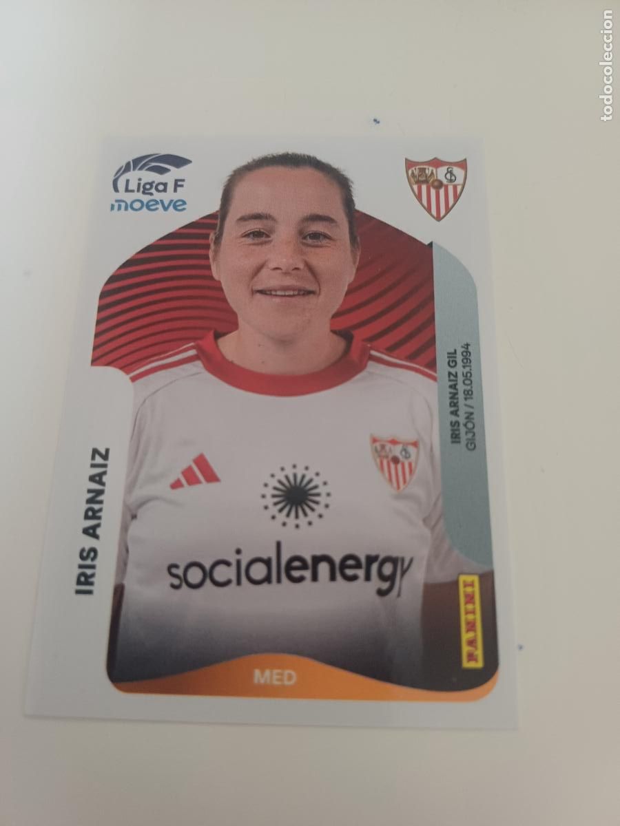 Cromos de F&uacute;tbol: 312 - Iris Arnaiz - Sevilla Fc