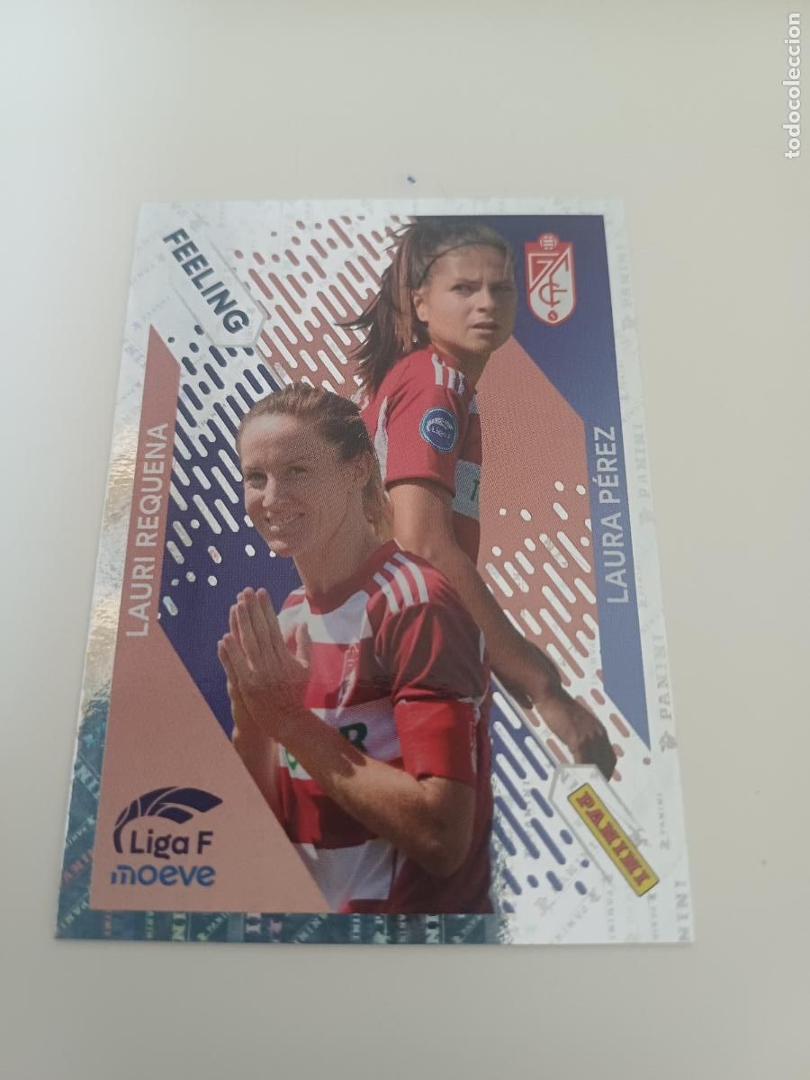 Cromos de F&uacute;tbol: 368 - Laura P&eacute;rez - Lauri Requena - Granada CF