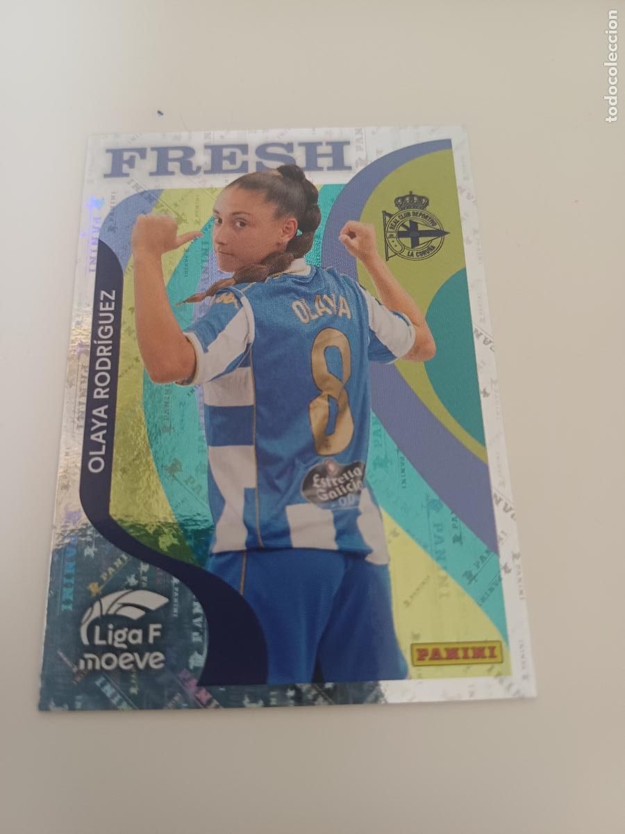 Cromos de F&uacute;tbol: 378 - Olaya Rodr&iacute;guez - Deportivo