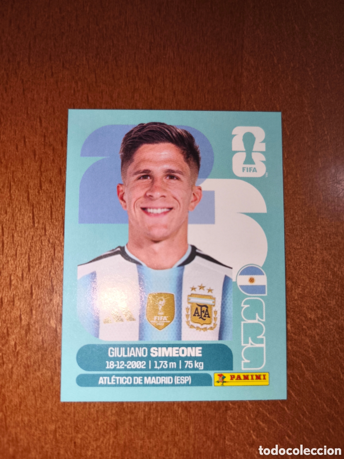 Cromos de F&uacute;tbol: ARG20 Giuliano Simeone ARG 20 Fifa World Cup 2026 Argentina
