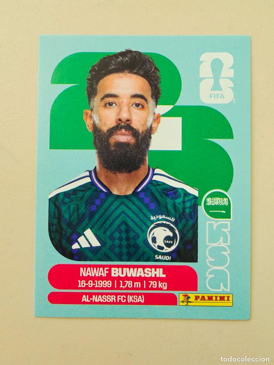 Cromos de F&uacute;tbol: KSA 5 Nawaf Buwashl, Arabia Saud&iacute;, Panini FIFA World Cup Mundial 2026 Sticker