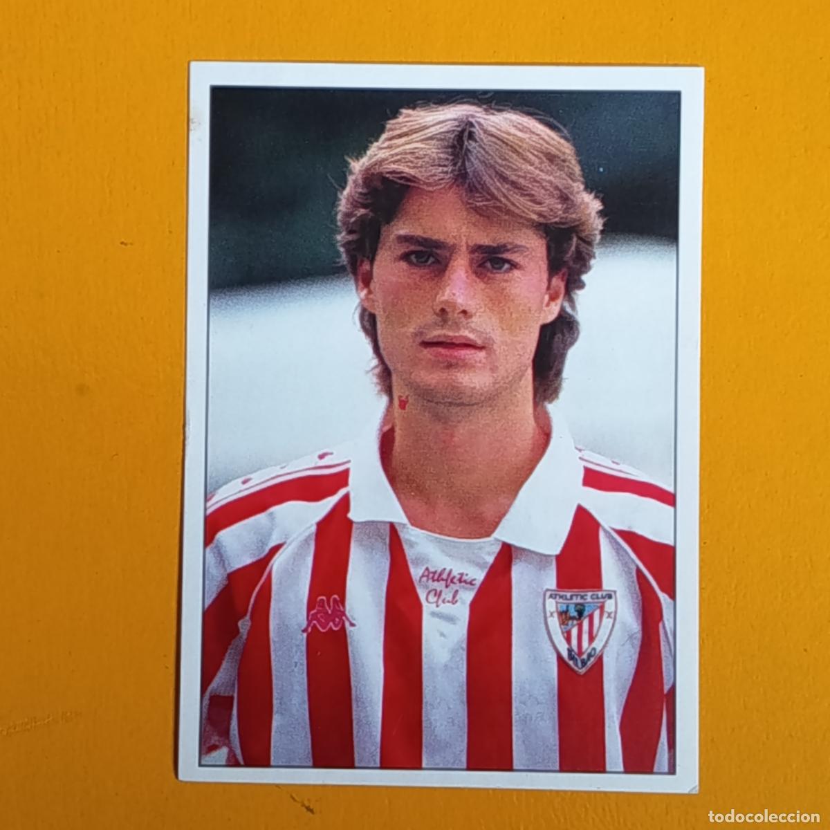 Cromos de F&uacute;tbol: 195 GUERRERO. ATHLETIC CLUB BILBAO. COLECCI&Oacute;N OFICIAL PANINI 1995/96. SIN PEGAR