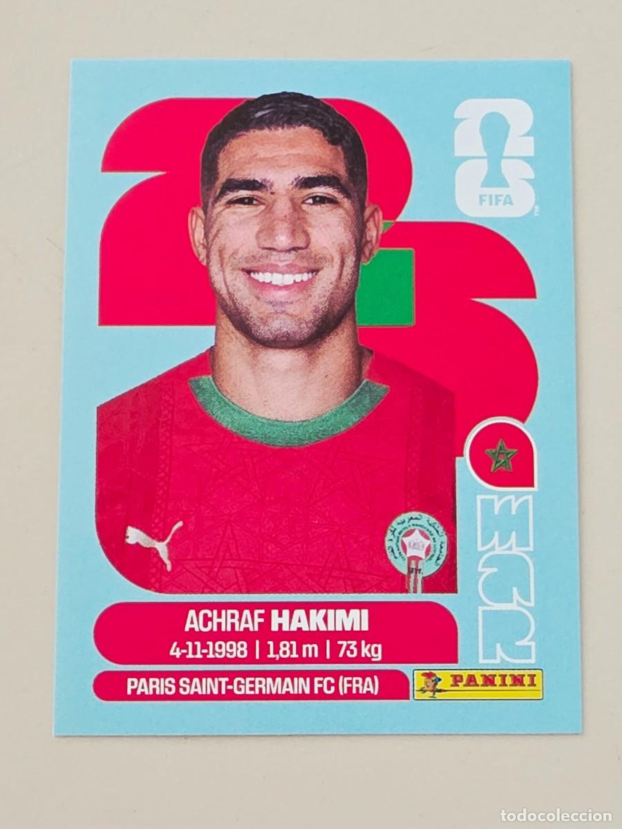 Cromos de F&uacute;tbol: MAR 4 Achraf Hakimi, Marruecos, Panini FIFA World Cup Mundial 2026 Sticker