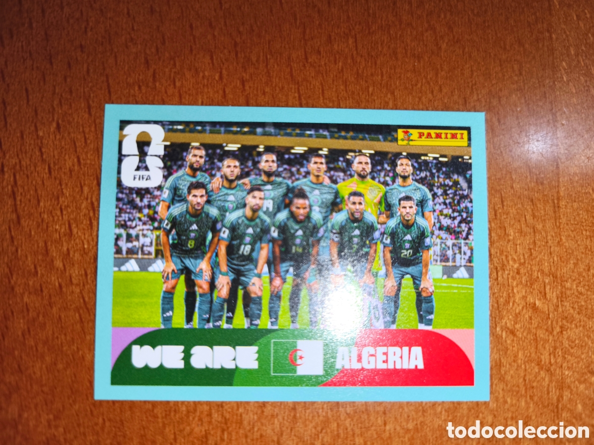 Cromos de F&uacute;tbol: ALG13 Equipo ALG 13 Fifa World Cup 2026 Argelia
