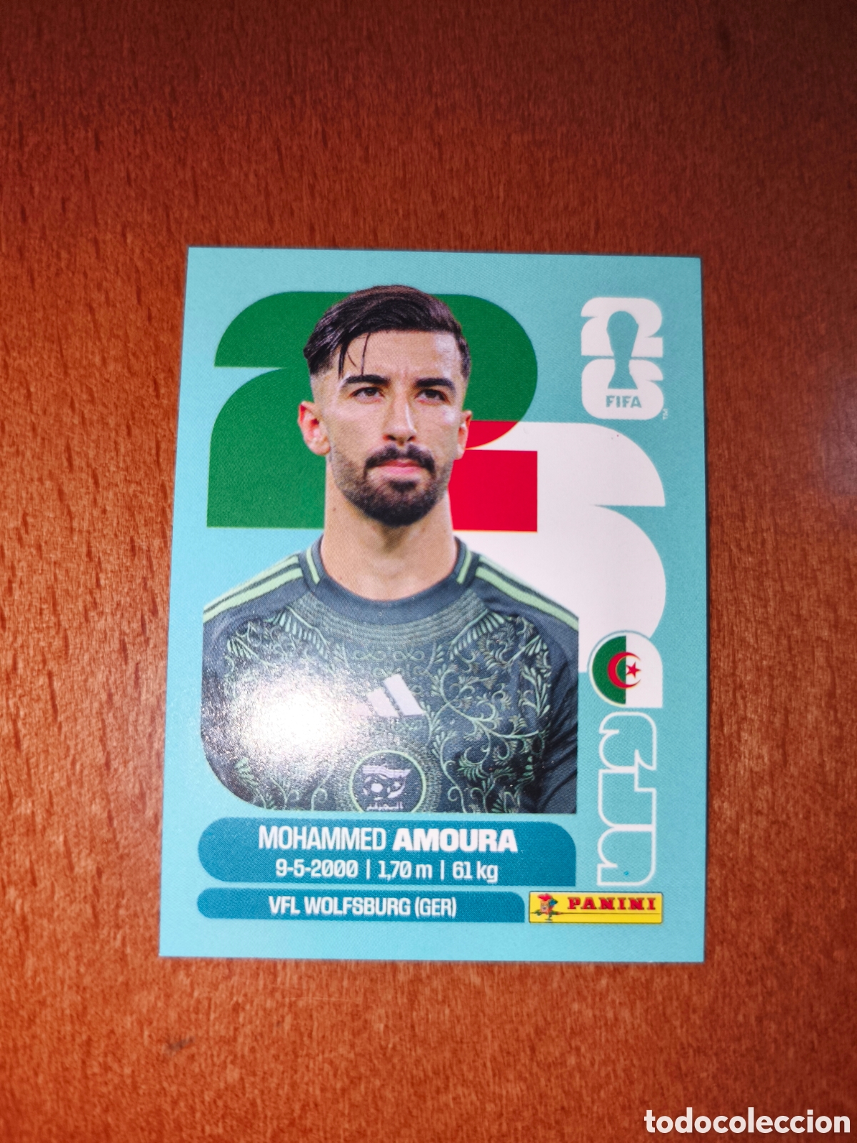 Cromos de F&uacute;tbol: ALG20 Mohammed Amoura ALG 20 Fifa World Cup 2026 Argelia