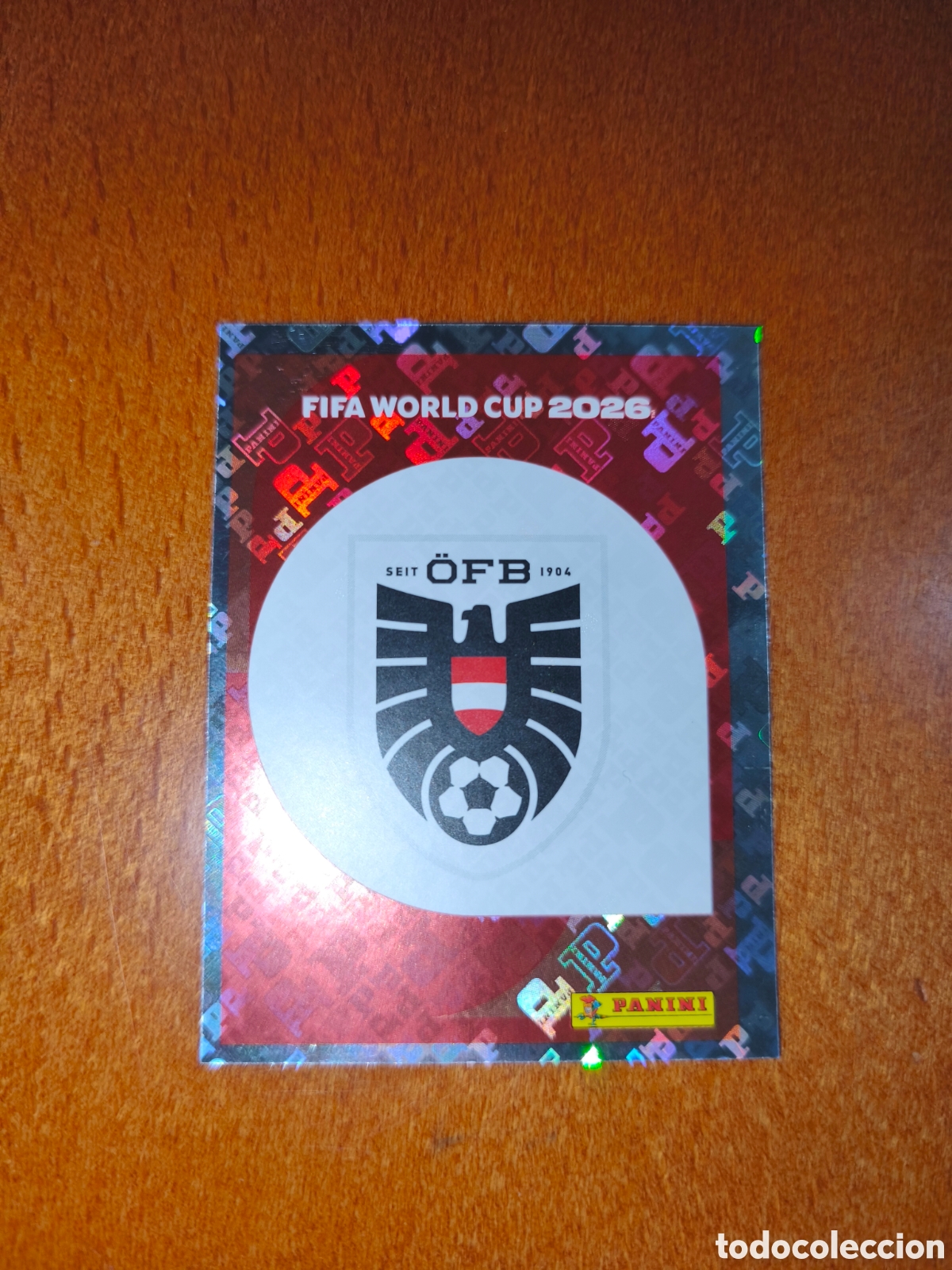 Cromos de F&uacute;tbol: AUT1 Escudo AUT 1 Fifa World Cup 2026 Austria