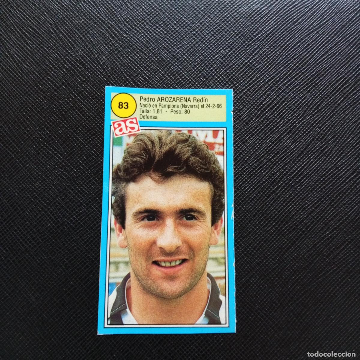 Cromos de F&uacute;tbol: 83 AROZARENA CASTELLON AS 1990 1991 CROMO FUTBOL LIGA 90 91 - SIN PEGAR - A135 PG109
