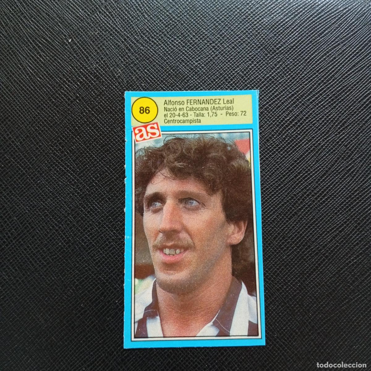 Cromos de F&uacute;tbol: 86 FERNANDEZ CASTELLON AS 1990 1991 CROMO FUTBOL LIGA 90 91 - SIN PEGAR - A135 PG127