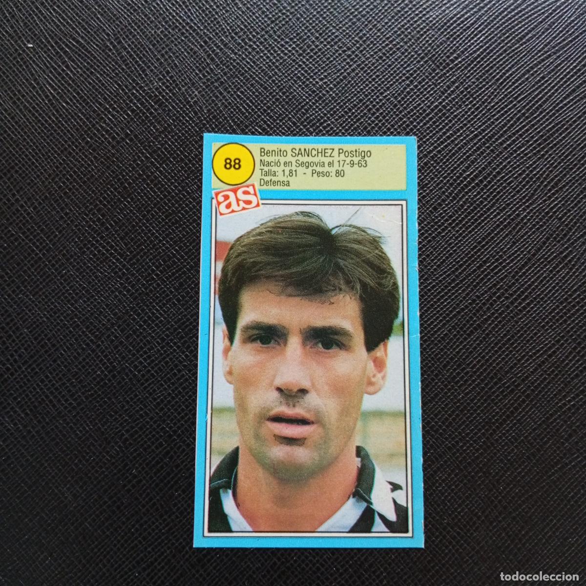 Cromos de F&uacute;tbol: 88 SANCHEZ CASTELLON AS 1990 1991 CROMO FUTBOL LIGA 90 91 - SIN PEGAR - A135 PG136