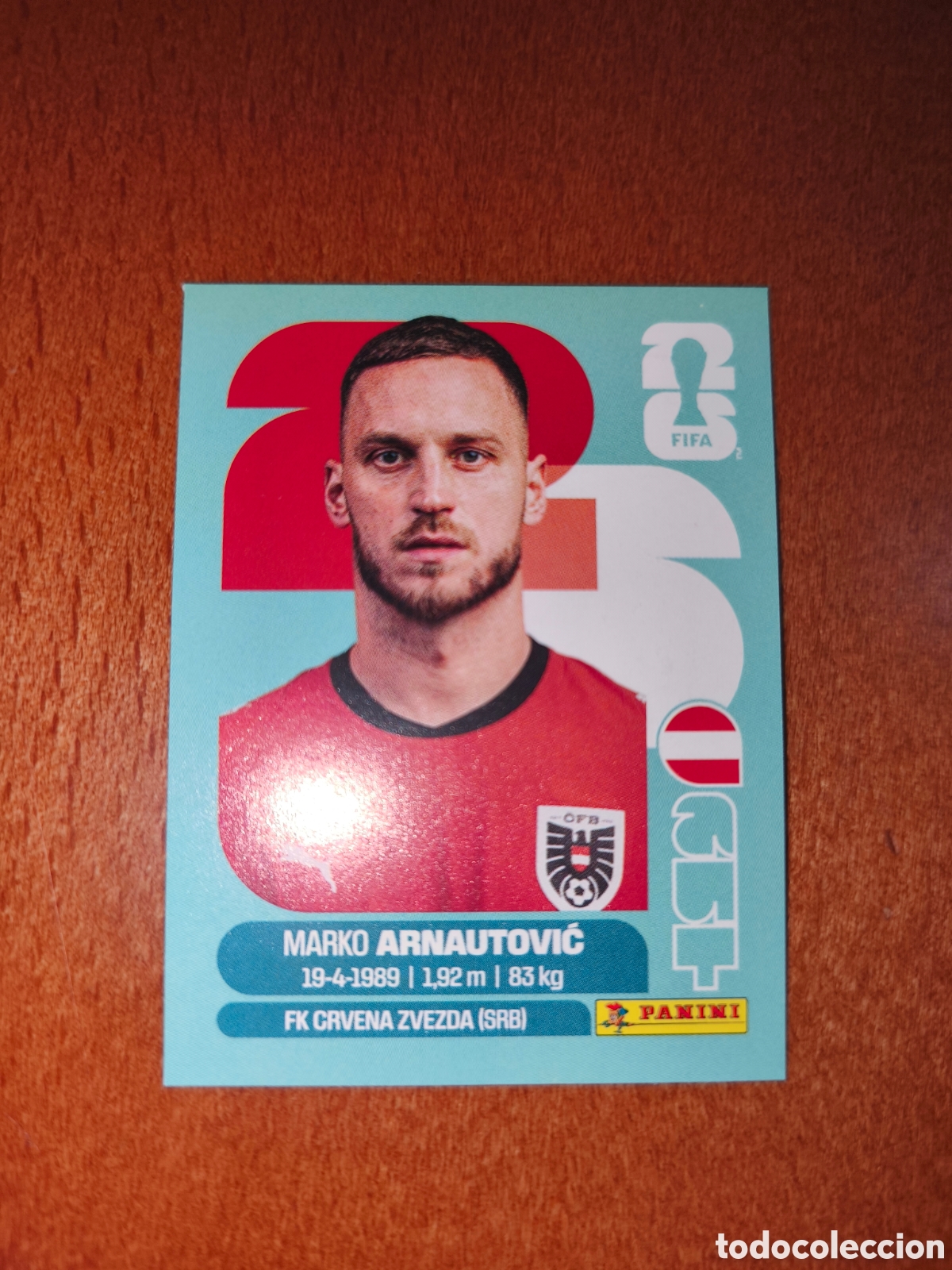 Cromos de F&uacute;tbol: AUT20 Marko Arnautovic AUT 20 Fifa World Cup 2026 Austria