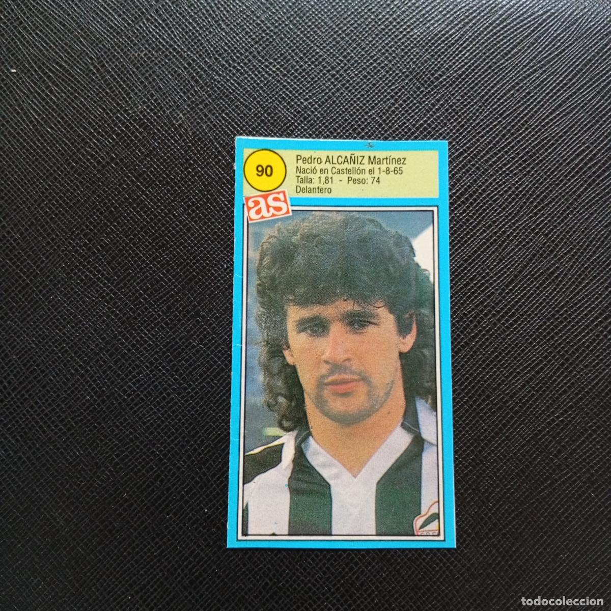 Cromos de F&uacute;tbol: 90 ALCA&Ntilde;IZ CASTELLON AS 1990 1991 CROMO FUTBOL LIGA 90 91 - SIN PEGAR - A135 PG145