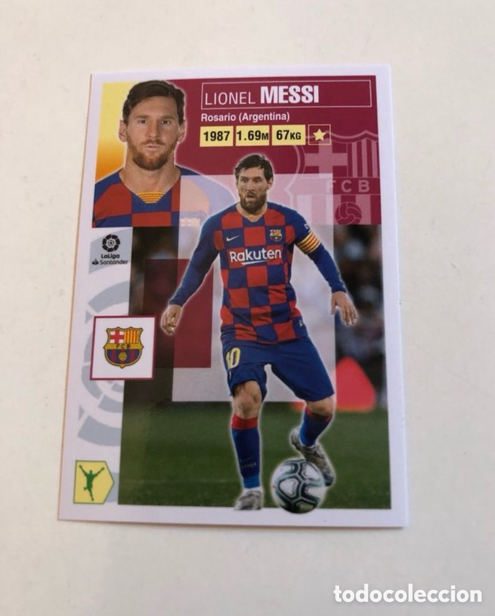 Cromos de F&uacute;tbol: CROMO N&ordm; 15 MESSI - F.C. BARCELONA 2020-21 EDICIONES ESTE PANINI