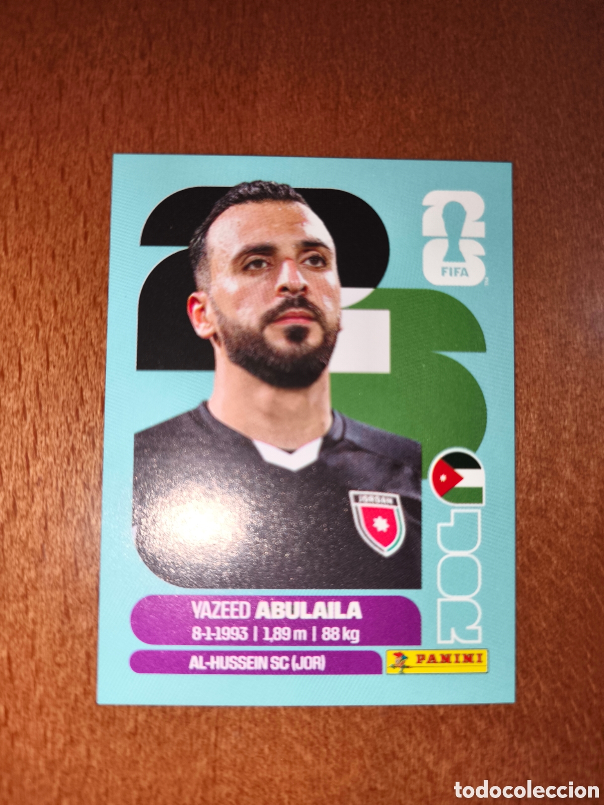 Cromos de F&uacute;tbol: JOR2 Yazeed Abulaila JOR 2 Fifa World Cup 2026 Jordania