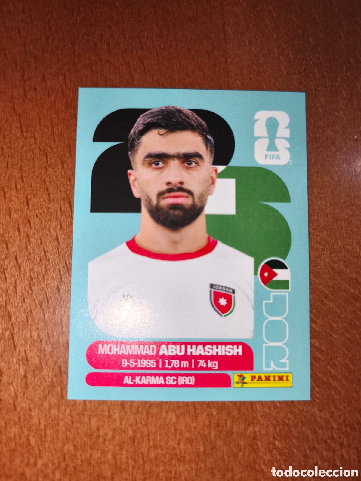 Cromos de F&uacute;tbol: JOR4 Mohammad Abu Hashish JOR 4 Fifa World Cup 2026 Jordania
