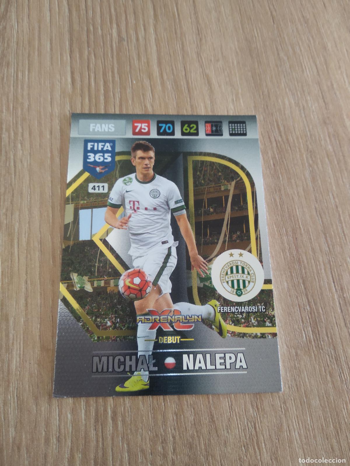 Cromos de F&uacute;tbol: 411 NALEPA FERENCVAROSI CROMO FUTBOL PANINI ADRENALYN 16-17 FIFA 365 2016-2017