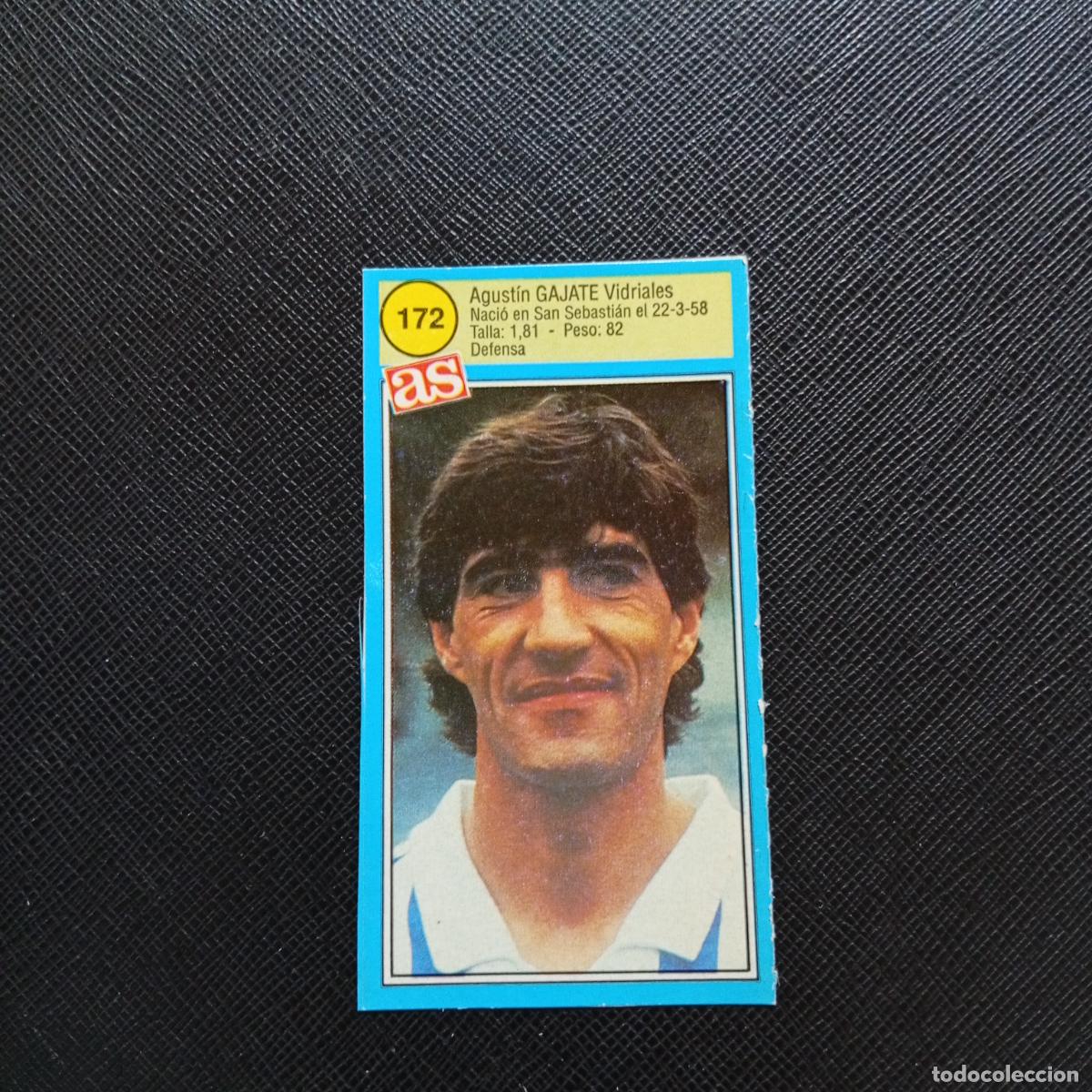 Cromos de F&uacute;tbol: 172 GAJATE REAL SOCIEDAD AS 1990 1991 CROMO FUTBOL LIGA 90 91 - SIN PEGAR - A135 PG235