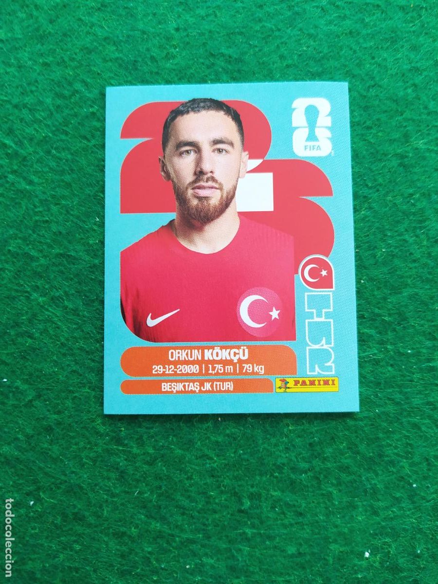Cromos de F&uacute;tbol: OFFICIAL STICKER COLLECTION WORLD CUP MUNDIAL 2026 - TURQUIA N&ordm; 12 K&Ouml;K&Ccedil;&Uuml;