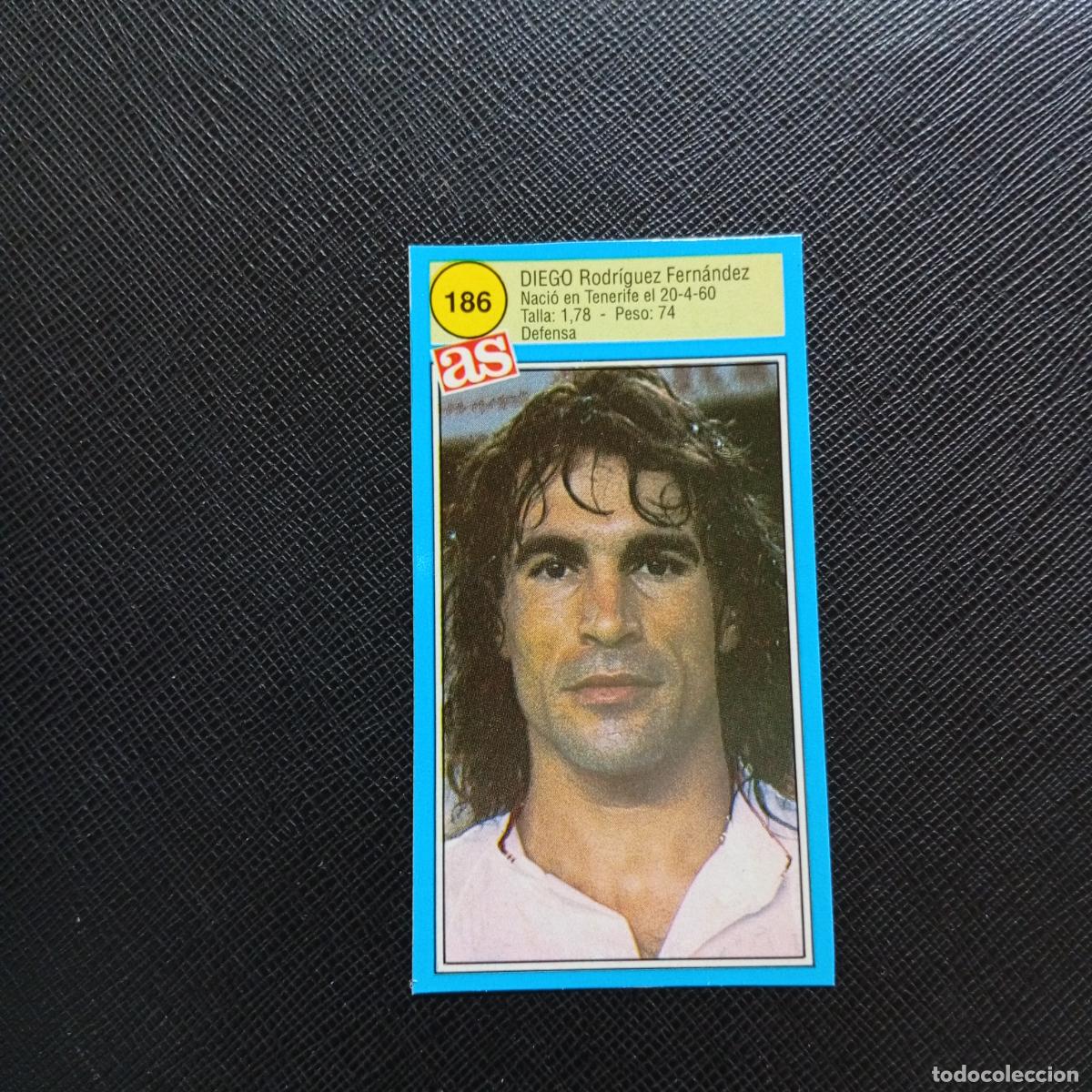 Cromos de F&uacute;tbol: 186 DIEGO SEVILLA AS 1990 1991 CROMO FUTBOL LIGA 90 91 - SIN PEGAR - A135 PG262